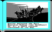 ZorkQuest: The Crystal of Doom for IBM PC/Compatibles - The caravan continues on...