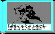 ZorkQuest: The Crystal of Doom for IBM PC/Compatibles - Re-introducing some of the characters.