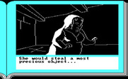 ZorkQuest: The Crystal of Doom for IBM PC/Compatibles - Something precious is about to be stolen.