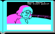 ZorkQuest: The Crystal of Doom for IBM PC/Compatibles - Our characters encounter some peril...