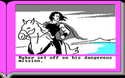ZorkQuest: The Crystal of Doom for IBM PC/Compatibles - Ryker sets off on a mission...