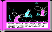 ZorkQuest: The Crystal of Doom for IBM PC/Compatibles - Ryker inadvertantly causes trouble.