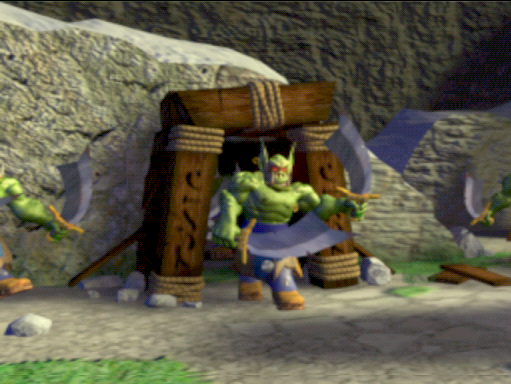 Gauntlet: Legends Arcade Screenshot: Level introduction.