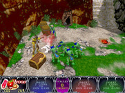 Gauntlet: Legends for Arcade - Attacking numerous enemies...