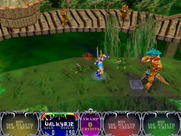 Gauntlet: Legends for Arcade - Giant bugs are numerous in the swamp.