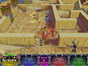 Gauntlet: Legends for Arcade - This swinging door hurts if you don't time running through it carefully.