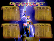 Gauntlet: Legends for Arcade - High scores.