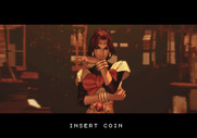 Daraku Tenshi: The Fallen Angels for Arcade - Game attract mode / introduction.