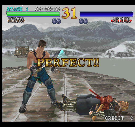 SoulCalibur Arcade Screenshot: Perfect!