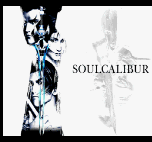 SoulCalibur Arcade Screenshot: Title screen 1.