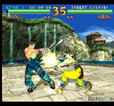 SoulCalibur for Arcade - Oof! Some energy lost...