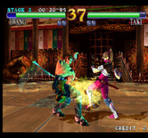 SoulCalibur for Arcade - Hwang vs. Taki.