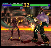 SoulCalibur for Arcade - This opponent is just a bit larger than me!