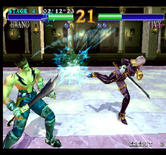 SoulCalibur for Arcade - Attack blocked...