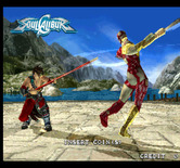 SoulCalibur for Arcade - Game attract mode.