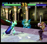 SoulCalibur for Arcade - Knocking Ivy down...