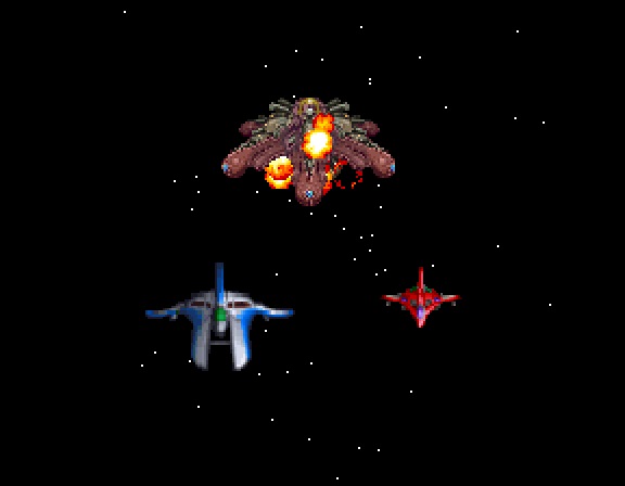 Salamander 2 Arcade Screenshot: Mission success!