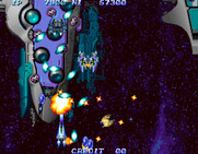 Salamander 2 for Arcade - More large ships appear.