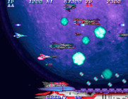 Salamander 2 for Arcade - Start of level 4.