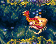 Salamander 2 for Arcade - A mini-boss on the first level.