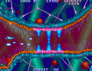 Salamander 2 for Arcade - Narrow passage here!