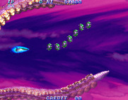 Salamander 2 for Arcade - Game start.