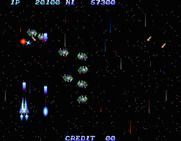 Salamander 2 for Arcade - Level 2 start.