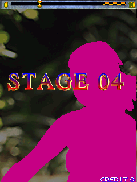 Gals Panic 3 Arcade Screenshot: Time for stage 04!