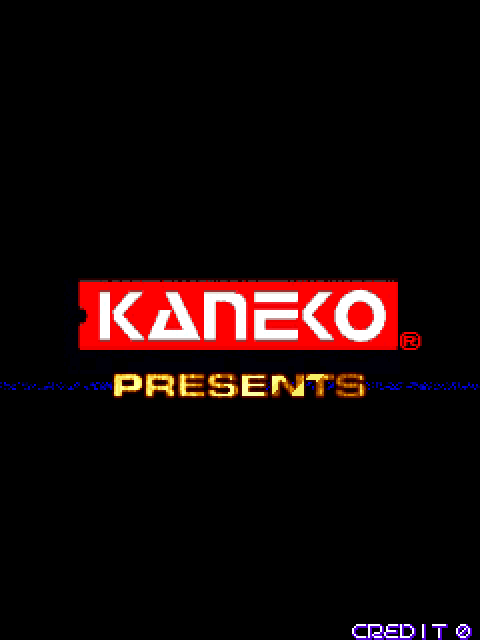 Gals Panic 3 Arcade Screenshot: Kaneko logo.