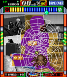 Gals Panic for Arcade - Those spider webs will slow you down...