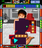 Gals Panic for Arcade - Drawing lines...