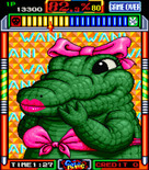Gals Panic for Arcade - Oops, I completed a creature instead of a girl!