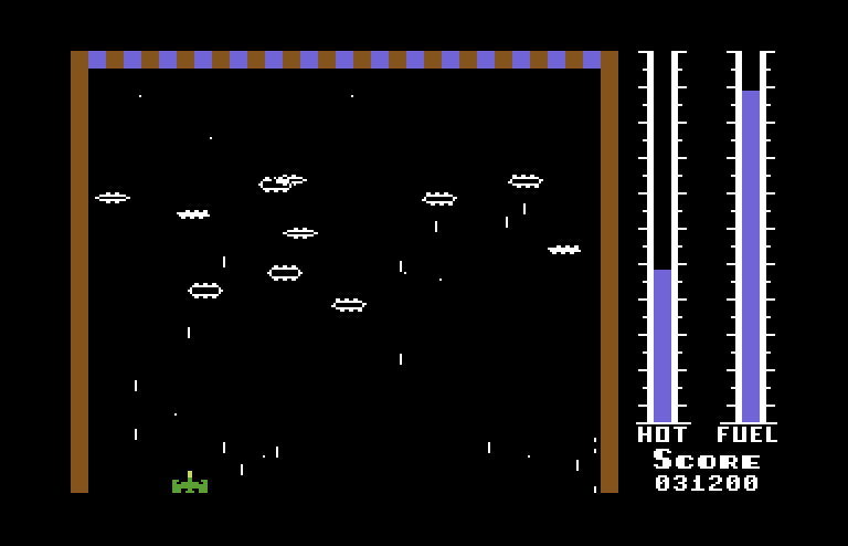 Threshold Commodore 64 Screenshot: On to the next level.