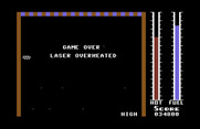 Threshold for Commodore 64 - Game over.