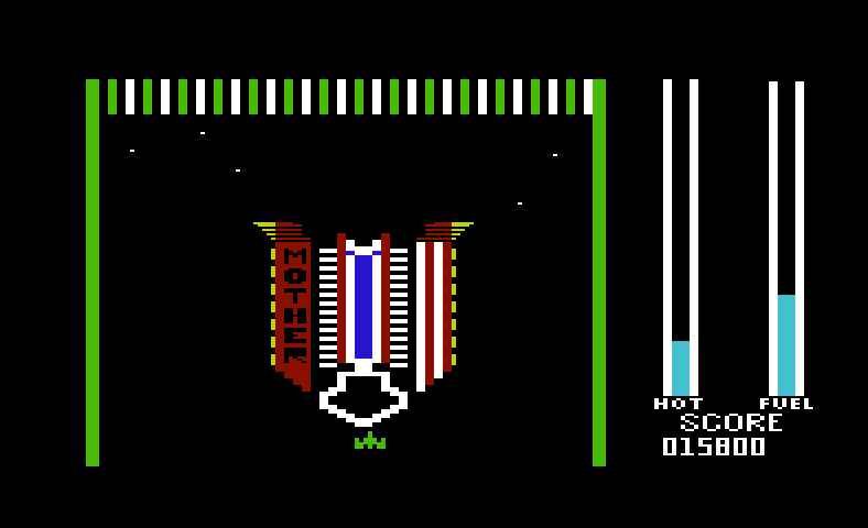Threshold Commodore VIC-20 Screenshot: Refueling...