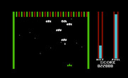 Threshold for Commodore VIC-20 - Only a few aliens remain on this round...