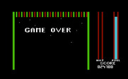 Threshold for Commodore VIC-20 - Game over.