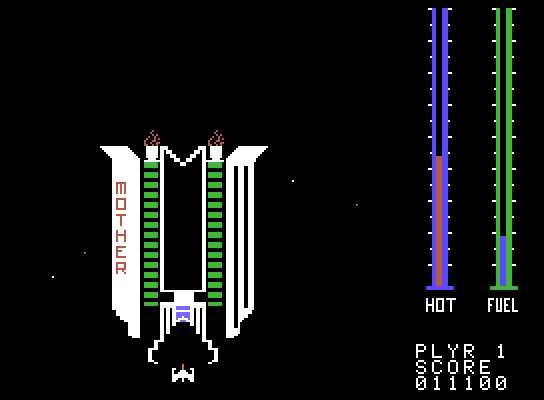 Threshold ColecoVision Screenshot: The mothership approaches...