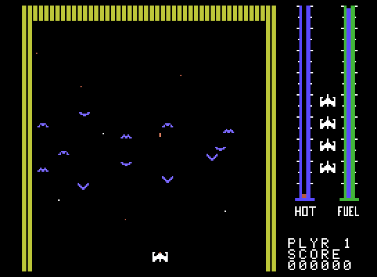 Threshold ColecoVision Screenshot: Game start.