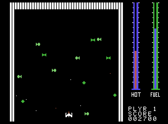 Threshold ColecoVision Screenshot: Space fish attack now!
