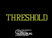 Threshold for ColecoVision - Title screen.
