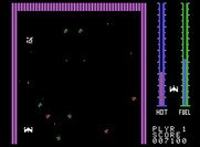 Threshold for ColecoVision - Flying rocks approach! Don't get trapped in the corner...