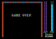 Threshold for Apple II - Game over.