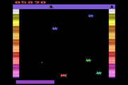 Threshold for Atari 2600 - Some odd blob shapes begin an attack...