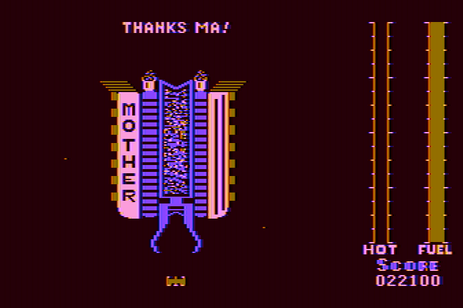 Threshold Atari 8-bit Screenshot: Thanks ma!