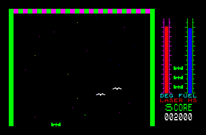 Threshold Thomson TO Screenshot: Two opponents left, and my lasers have overheated!