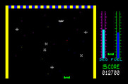 Threshold for Thomson TO - Don't crash into invaders when they are low on the screen.
