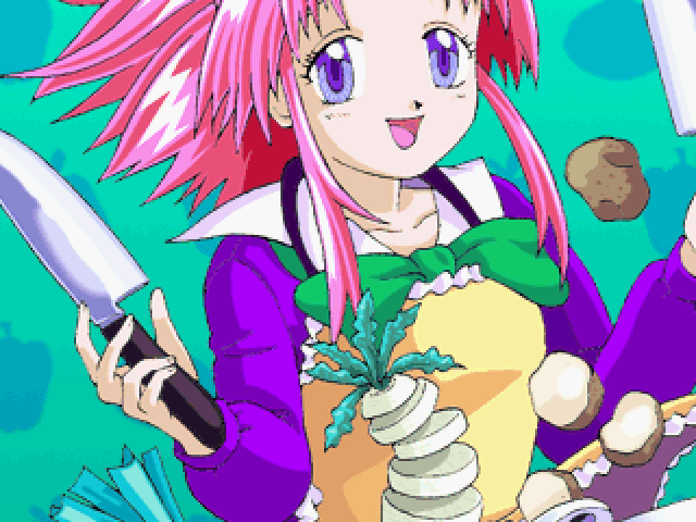 Gals Panic S3 Arcade Screenshot: Level complete graphics.