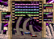 Arkanoid Returns for Arcade - Breaking through layers of bricks...