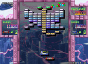 Arkanoid Returns for Arcade - Catch the ball with the sticky paddle.